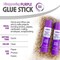 BAZIC Glue Stick Washable Disappearing Purple 0.28 oz (8g)(4/Pack)